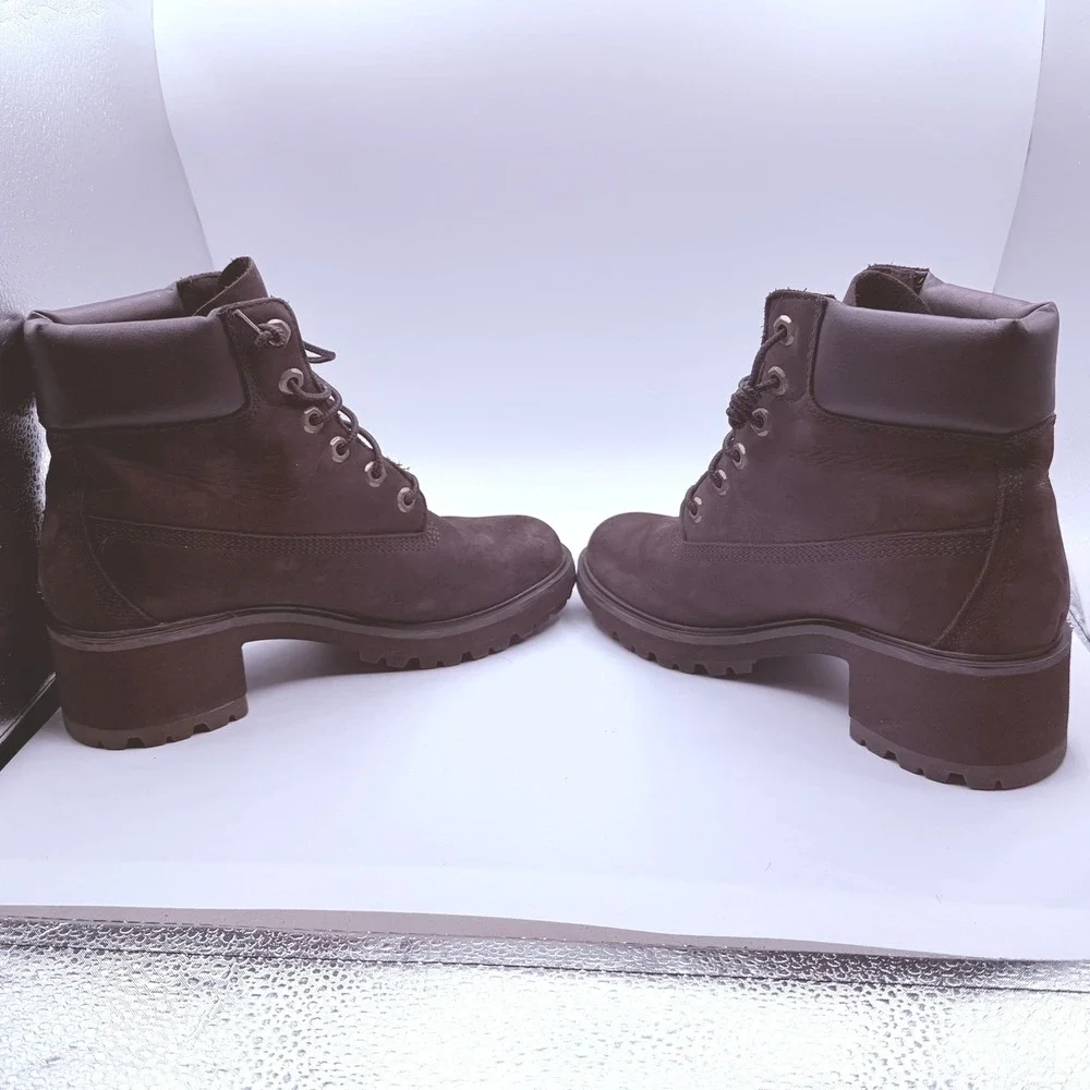 Timberland Kinsley 6-Inch Boot Women 7 Brown A2DX2 Waterproof Nubuck